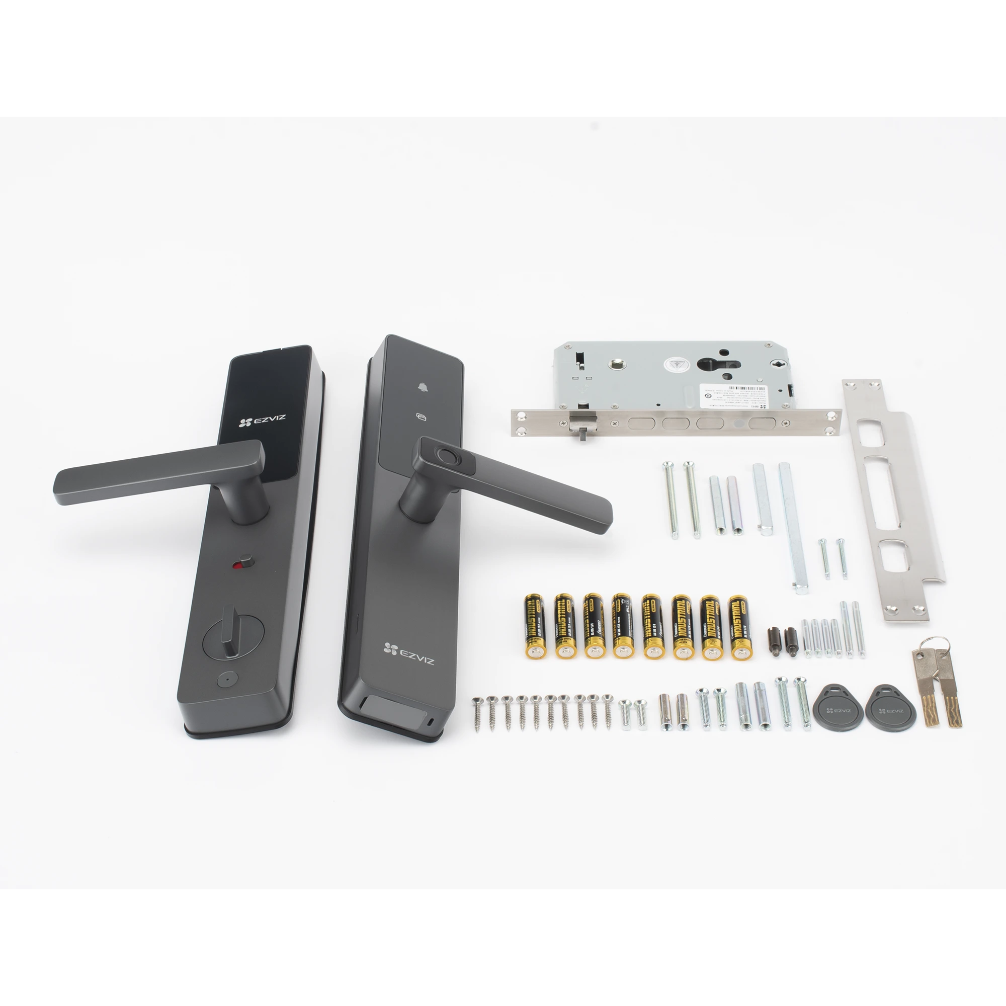 Cerradura Inteligente / Wi-Fi / Bluetooth / Códigos Temporales Para Visitantes / Lectura de Huella / Lectura de Tag / Contraseña / Botón para Timbrar / Apertura Remota / Alarma Anti-intrusión / No Requiere HUB - Imagen 2
