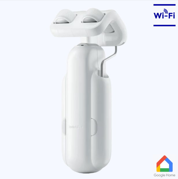 Motorizador de Cortinas SwitchBot Curtain 3, Bluetooth 5.0, Batería 3350 mAh, Control App iOS/Android, Compatible Alexa/Google Home/Siri, Touch & Go, Sensor de Luz, Instalación Universal