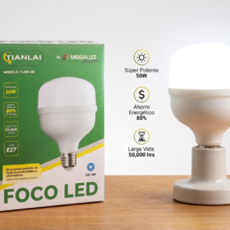 Foco LED de Alta Potencia 50W TIANLAI (Modelo: TLBM-28)