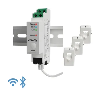 Medidor Trifásico de Corriente Alterna / WIFI / industrial y residencial / Nube P2P